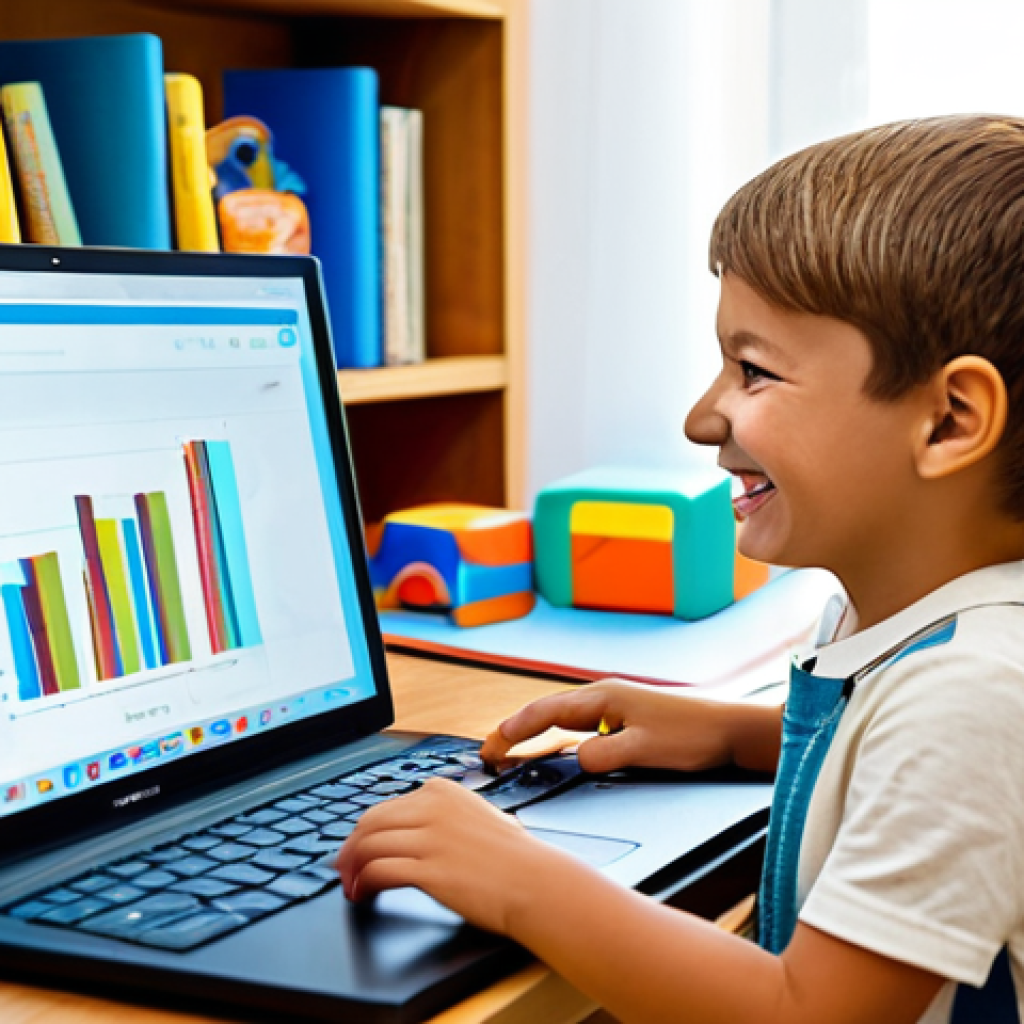 놀이치료사로서 온라인 상담 활용 - Online Play Therapist**
"A friendly, professional child psychologist conducting an online play ther...
