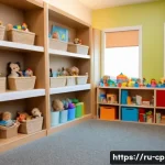 Home 19 놀이치료사 경력 10년 경험담 공유 - A warm, cozy therapy room with soft lighting, featuring a young child wearing comfortable clothes (n...